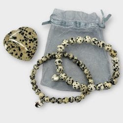 Reviews van Armband.nl en Armband.be 17 2 x Dalmatian Jaspis ‘Koeien Armband – Steun de Boer