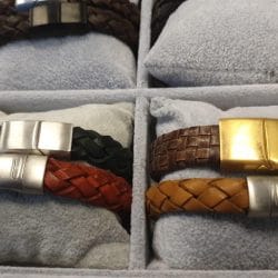 Rode Viking Armband - Robuust gevlochten leer photo review