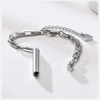 Elegante As-kamer Armband RVS (verstelbaar) 3 Elegante As-kamer Armband RVS (verstelbaar) - Afbeelding 3