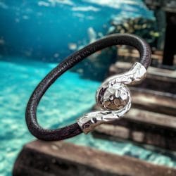 Reviews van Armband.nl en Armband.be 9 Atlantis Damesarmband van 6mm rond Italiaans Valiano™ leer