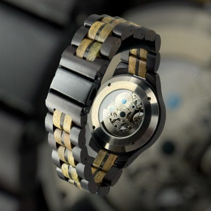 Automatisch Dames Horloge Hout - Emerald Motion™