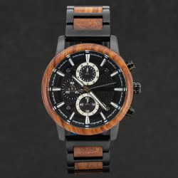 Reviews van Armband.nl en Armband.be 16 Contrast Houten Herenhorloge TimberWood