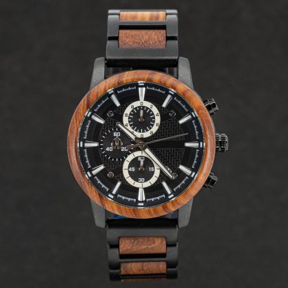 Contrast - Houten Herenhorloge TimberWood