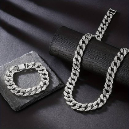 Cubaanse Armband & Ketting – Gepersonaliseerd met Naam of Initialen