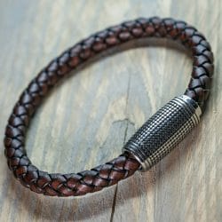 Reviews van Armband.nl en Armband.be 20 Dragonborn Robuuste leren Viking Armband 8mm
