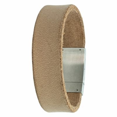 Eigen Honden Pootafdruk op Leren armband - Afbeelding 2