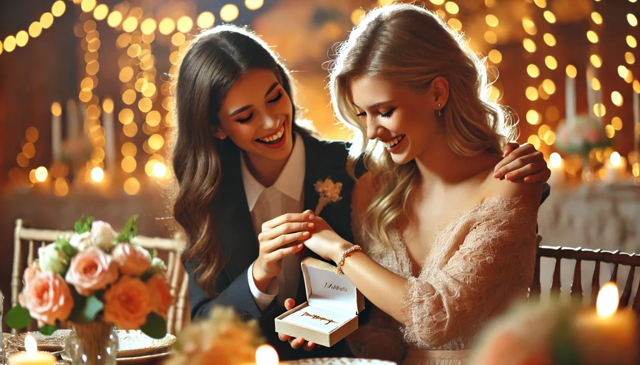 Gepersonaliseerde armband voor Vriendinnen huwelijkscadeau