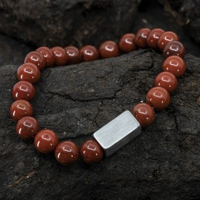 Great Red Dragon - Rode Jasper Kralen armband 5 Great Red Dragon - Rode Jasper Kralen armband - Afbeelding 5