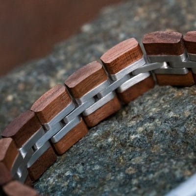 Initialen Houten Armband TimberWood - Afbeelding 4