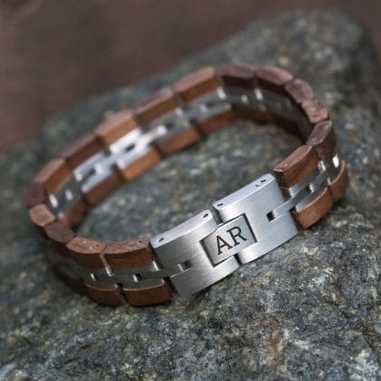 Initialen Houten Armband TimberWood