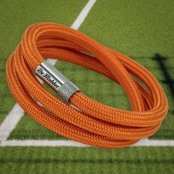 Reviews van Armband.nl en Armband.be 3 Jouw Club of Speler naam op Oranje armband Luxe Paracord