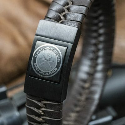 Luxe Logo armband: Commandotroepen Leger / Politie / Koninklijke Marechaussee / Soldaten 2 Luxe Logo armband: Commandotroepen Leger / Politie / Koninklijke Marechaussee / Soldaten - Afbeelding 2