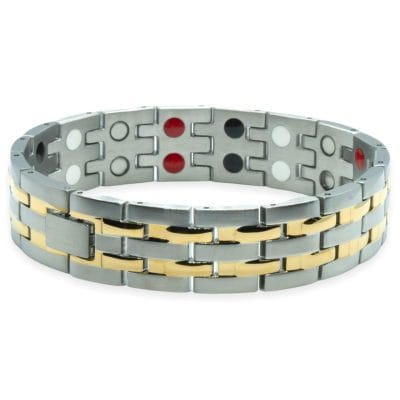 Magneet Armband - De Klassieker - Goudgrijs - Afbeelding 7
