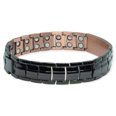 Zwarte Magneet Armband - Flåm + eigen tekst gravure 8 Zwarte Magneet Armband - Flåm + eigen tekst gravure - Afbeelding 8