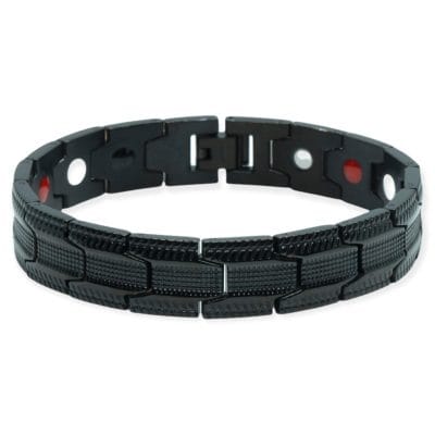 Magneet Armband - The Tiretrack - Zwart 3 Magneet Armband - The Tiretrack - Zwart - Afbeelding 3