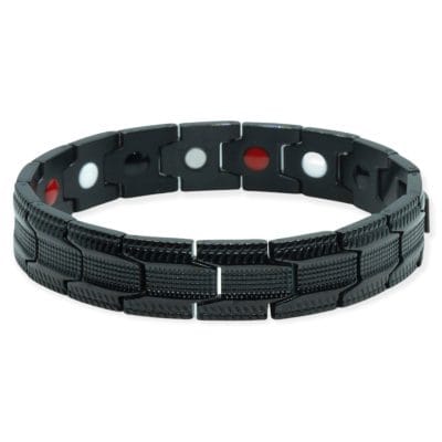 Magneet Armband - The Tiretrack - Zwart 4 Magneet Armband - The Tiretrack - Zwart - Afbeelding 4