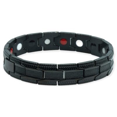 Magneet Armband - The Tiretrack - Zwart 6 Magneet Armband - The Tiretrack - Zwart - Afbeelding 6