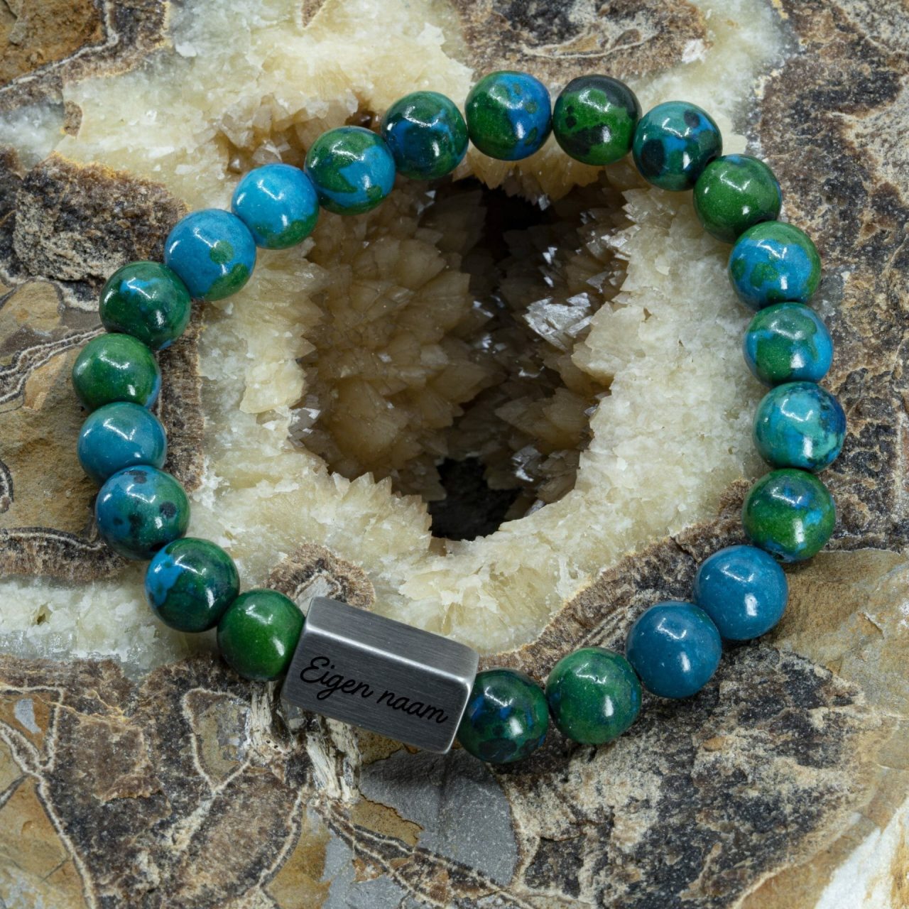 Ontwerp je eigen armband 19 Mystic Earth – Thorobritholite Kralen Armband