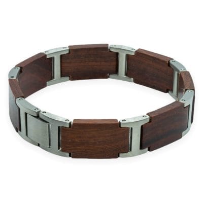 Rood Sandelhout – Houten Armband met Tekst Gravure - Afbeelding 4