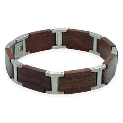 Rood Sandelhout – Houten Armband met Tekst Gravure - Afbeelding 5