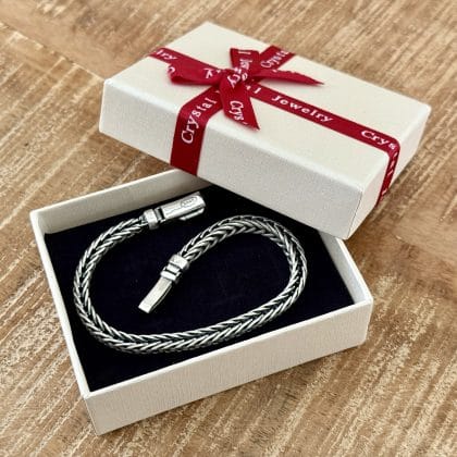 S925 Zilveren Armband – Handgemaakte Zilveren Schakelarmband