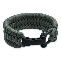 Reviews van Armband.nl en Armband.be 19 Survival armband Grijs verstelbaar