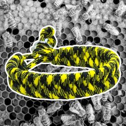 The Honey Bee Scandinavisch Gevlochten Touw