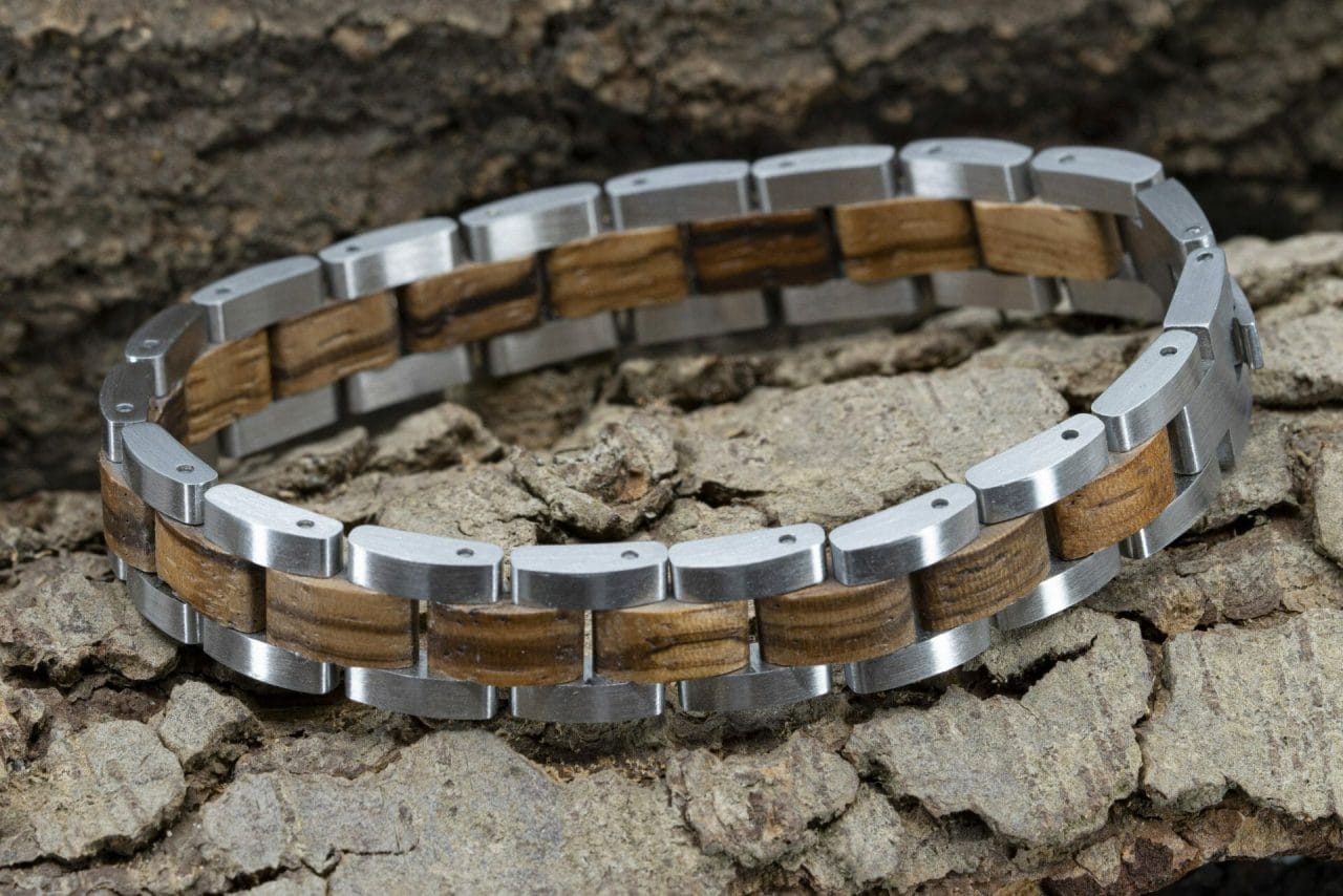 Ontwerp je eigen armband 9 TimberWood Houten armband Grosglockner Edition