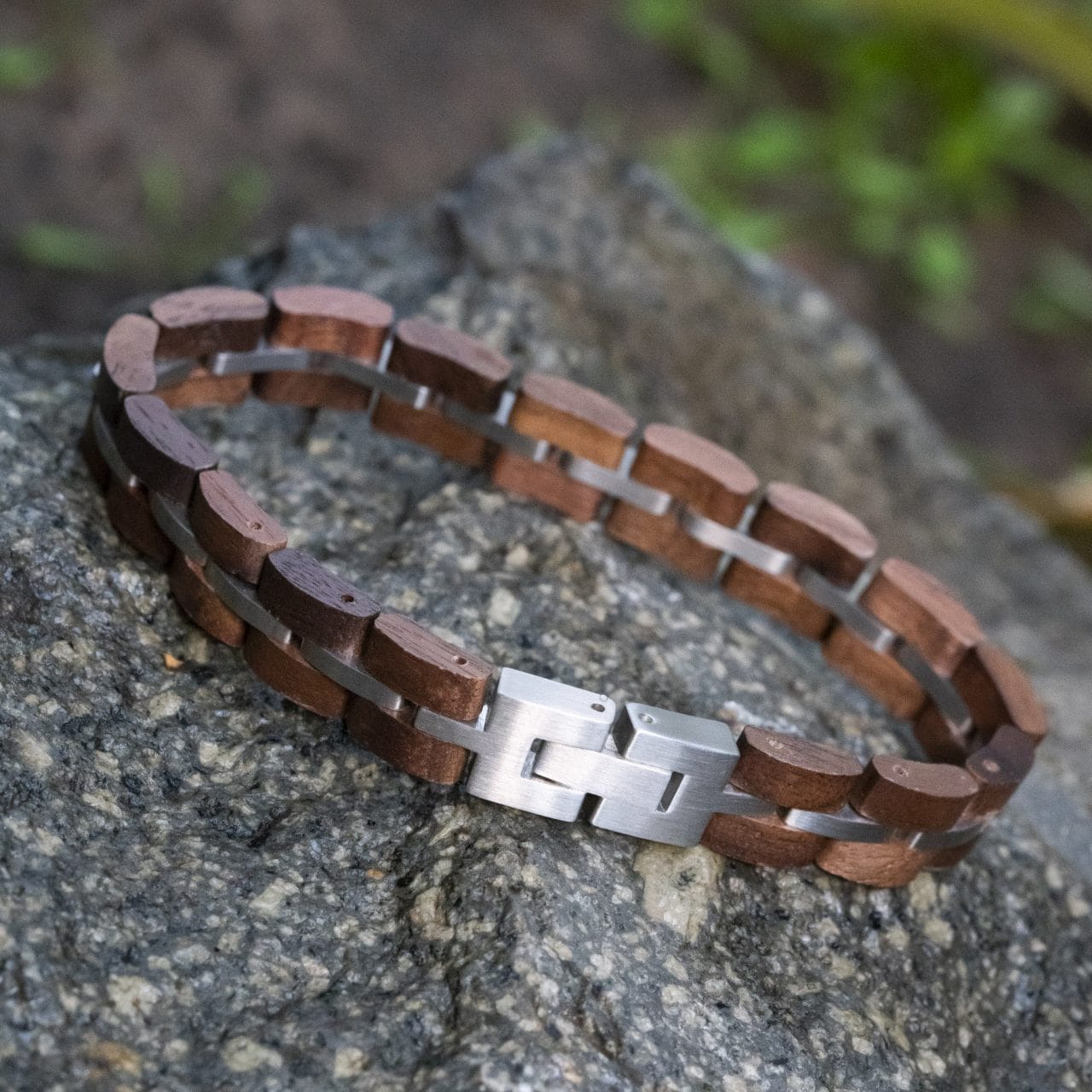 TimberWood Okkernoot Houten armband