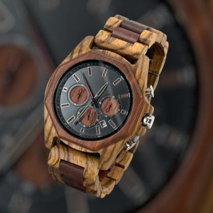 VD53 Houten mannen horloge TimberWood