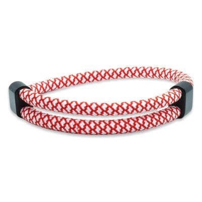 CordCraft | Verstelbaar touw – Wit Rood 2 CordCraft | Verstelbaar touw – Wit Rood - Afbeelding 2