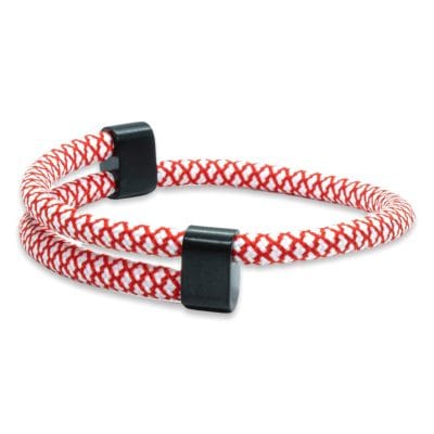 CordCraft | Verstelbaar touw – Wit Rood 4 CordCraft | Verstelbaar touw – Wit Rood - Afbeelding 4