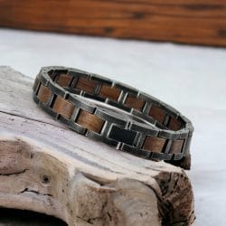 Reviews van Armband.nl en Armband.be 17 Vintage Woody Mannelijke authentieke houten armband