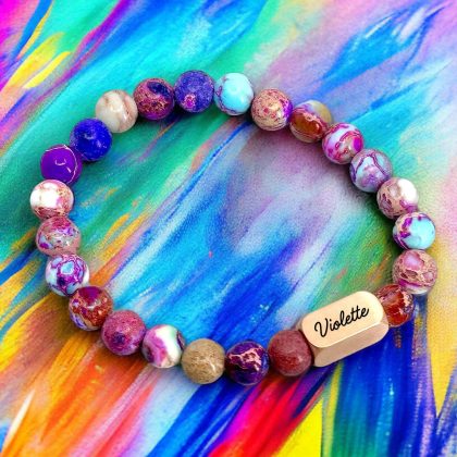 Violet Serenity – Limited Edition Kralen Armband