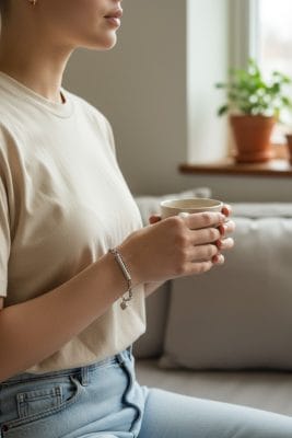 Elegante As-kamer Armband RVS (verstelbaar) 2 Elegante As-kamer Armband RVS (verstelbaar) - Afbeelding 2