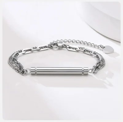 Elegante As-kamer Armband RVS (verstelbaar) 4 Elegante As-kamer Armband RVS (verstelbaar) - Afbeelding 4