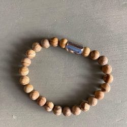 Roze Jasper Netstone - 8mm Kralen Armband photo review