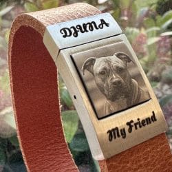 Paarden armband met eigen foto gravure (sneb, kol, bles) photo review