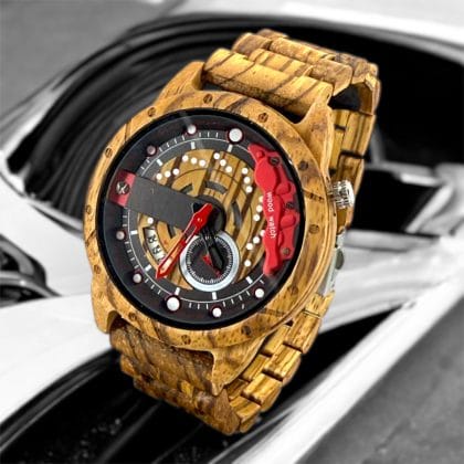 TimberWood Wheelmaster™ heren horloge autovelg mannen