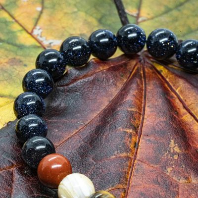 Zonnestelsel & Universum | Medium 8mm Edelsteen Kralenarmband - Afbeelding 3