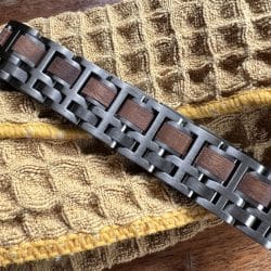 Metal Zebra (TIMBERWOOD) - Houten armband photo review