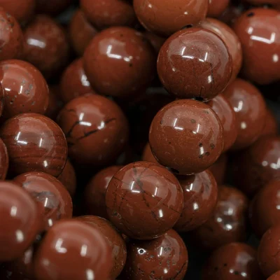 Great Red Dragon - Rode Jasper Kralen armband 4 Great Red Dragon - Rode Jasper Kralen armband - Afbeelding 4