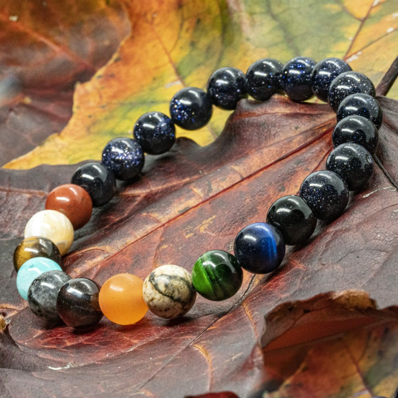 Ontwerp je eigen armband 14 universum planeten armband kralen